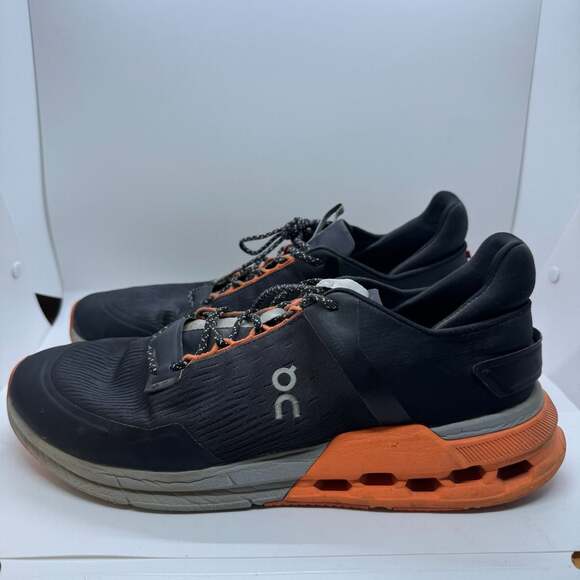 On Other - On Running Men's Cloudnova Flux Sneakers Black / Flame Size US 11.5
